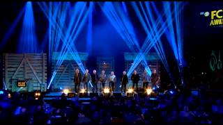 The Fishermans Friends  Shanty Medley at Folk Awards 2014 [upl. by Etnemelc]