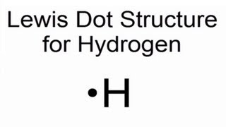 Lewis Dot Structure for Hydrogen Atom H [upl. by Ylloh320]