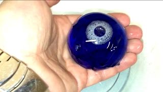 Edible Water Balls Liquid Polymer Balls Part 1 [upl. by Frannie610]