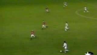 Manchester United  Fenerbahçe 01 gol Boliç 1996 [upl. by Einuj762]