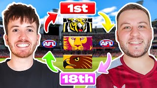 Our AFL Ladder Predictions 2025 ft YungkingCookson [upl. by Meuse]