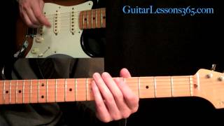 Ozzy Osbourne  Crazy Train Guitar Lesson Pt1  Main Riff amp Verse [upl. by Camden517]