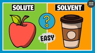 Difference Between Solute and Solvent  Chemistry [upl. by Dnalkrik]