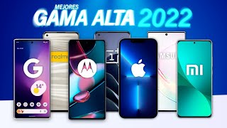 Mejores teléfonos GAMA ALTA para COMPRAR en 2022 🔥 [upl. by Acilejna]