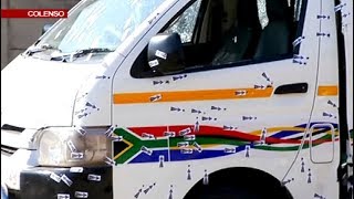 UPDATE Crime scene of the 11 taxi operators shot dead in KZN [upl. by Tebzil]