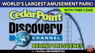 CEDAR POINT BEHINDTHESCENES DISCOVERY CHANNEL World’s Largest Amusement Park  amusement420 [upl. by Crispin]