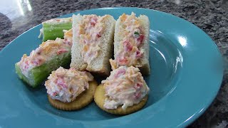 The BEST Pimento Cheese Recipe And Its Easy [upl. by Mandi480]