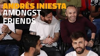 Andrés Iniesta amongst friends football talks [upl. by Eednas973]