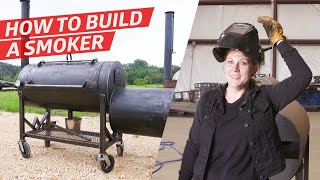 How Custom Barbecue Smokers are Made — How To Make It [upl. by Sorilda]