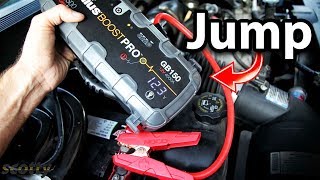 How to use Jump Starter on a Dead Car Battery [upl. by Rawden]