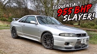 THIS 955BHP SEQUENTIAL GEARD NISSAN R33 GTR IS PURE INSANITY [upl. by Elamef870]