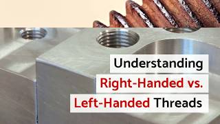 LeftHanded vs RightHanded Fastener Threads Uses and Comparison [upl. by Farand]