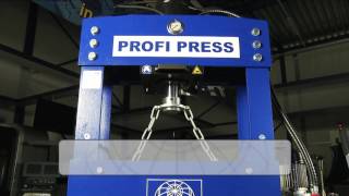 Motorized hydraulic workshop presses [upl. by Fenn]