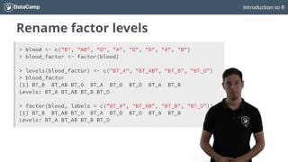 R tutorial  Using Factors in R [upl. by Vasili691]