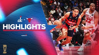 Highlights Washington Wizards vs Chicago Bulls  112624 [upl. by Akemot]