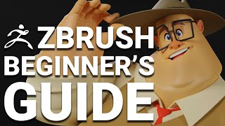 A Beginners Guide To Sculpting in ZBrush  Tutorial [upl. by Mervin]