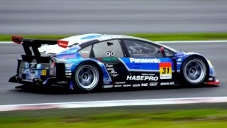 Toyota PRIUS Race Super GT [upl. by Nauqahs271]