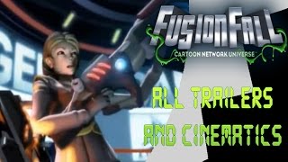 FusionFall  All Trailers  Cinematics HD [upl. by Mayman]