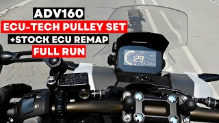 ADV 160  TOP SPEED Pulilan Bypass Full Run [upl. by Andreana]