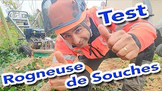 Test Rogneuse de Souches Jansen BSF 13  Compacte amp Efficace [upl. by Naujek493]