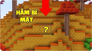 MINI WORLD  HƯỚNG DẪN CÁCH LÀM HẦM BÍ MẬT HIỆN ĐẠI TRONG VÁCH NÚI  MK Gaming [upl. by Aynwat]