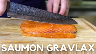 Saumon Gravlax fait maison  Facile amp Rapide [upl. by Brink133]