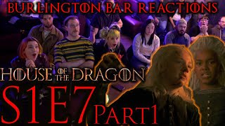 KID FIGHT  House of the Dragon S1x7 Burlington Bar REACTION Part 1 [upl. by Tallu]