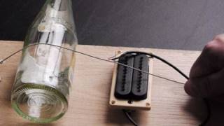 Build a Simple Electric Guitar in 10 minutes Diddley Bow [upl. by Garwood]