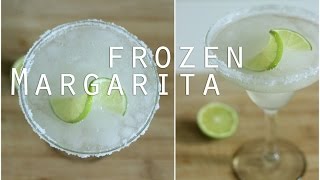 Frozen Margarita Recipe  Cocktail Recipes [upl. by Enelav]