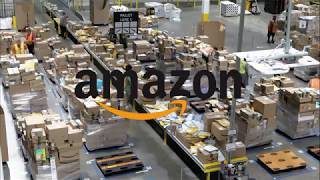 Amazon Sorting Facility Life of a Package [upl. by Pembroke]