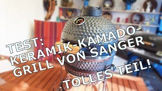 Test Kamado Keramikgrill Saenger Buschbeck LIDL  UnboxingAufbauVorstellungaufheizengrillen [upl. by Sanyu530]