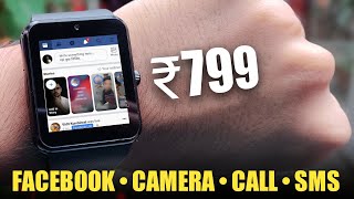 Best Cheapest Smartwatch with Camera amp Calling Function on Amazon amp Flipkart [upl. by Chari]