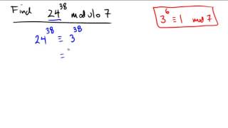 Applying Fermats Little Theorem [upl. by Ymmas]