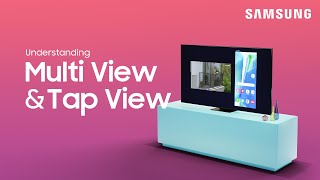 How to screen mirror your phone on your TV using Tap View and Multi View  Samsung US [upl. by Aldercy]