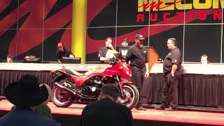 What Kawasaki GPZ 750 GOT on the Block at Mecum [upl. by Learrsi]