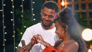 Andre Gray’s marriage proposal to LeighAnne Pinnock Video for their 5th anniversary [upl. by Hteboj]