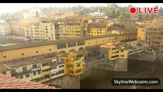 Live Webcam from Ponte Vecchio  Firenze [upl. by Ocihc909]