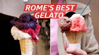 How Rome’s Best Gelato Is Made — Dining on a Dime [upl. by Anayaran]