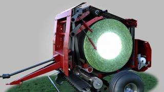 Massey Ferguson 2800 Baler Animation [upl. by Cathyleen]