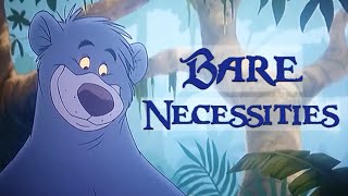 THE BARE NECESSITIES Lyrics  The Jungle Book [upl. by Assilrac]