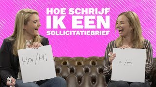 Sollicitatietips  Hoe schrijf ik een sollicitatiebrief [upl. by Dickie]