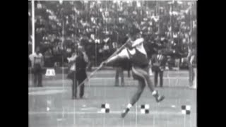 Uwe Hown GDR javelin throw 10480 World Record Berlin 1984 rare footage [upl. by Becket]