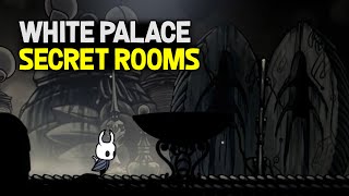 All Three Secret Rooms In The White Palace Hollow Knight [upl. by Akehsar]