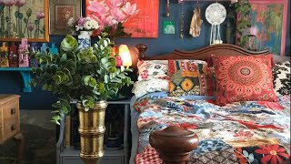 Interior Design  Bohemian Style • Home Decor Ideas [upl. by Aleina]