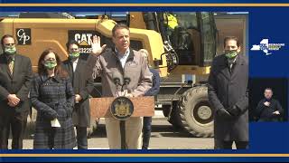 Governor Cuomo Makes an Announcement on Long Island [upl. by Gierc]