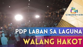 PDP LABAN RALLY SA LAGUNA DINUMOG [upl. by Arthur]