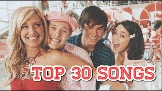 High School Musical songs top 30 [upl. by Loos]