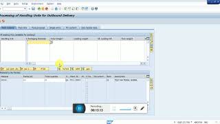 sap sd packing configuration in simple way [upl. by Airtina]