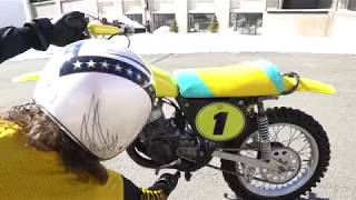 1974 SUZUKI TM125L CHALLENGER [upl. by Yram]