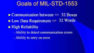 MILSTD1553 Tutorial  part 2  Excalibur Systems [upl. by Beverie]